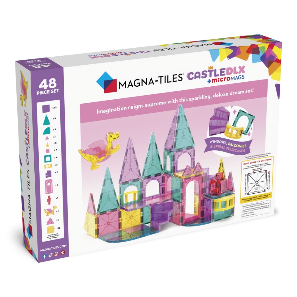 Magna-Tiles - Deluxe Slot 48 stk