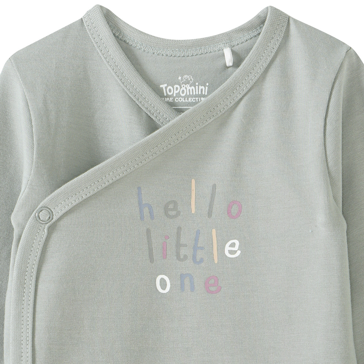 Topomini Pure Collection Newborn Wickelbody Born 2025 salbei
