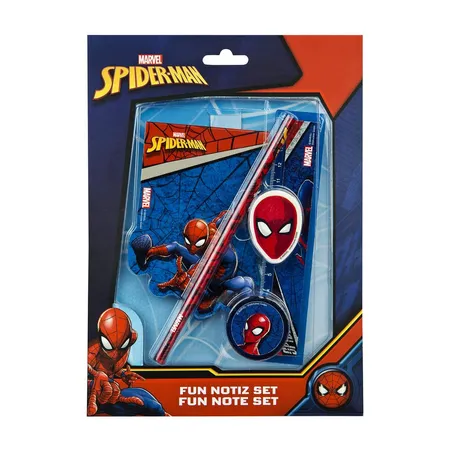 Undercover Spider Man Spaß Notiz Set, 5-teilig