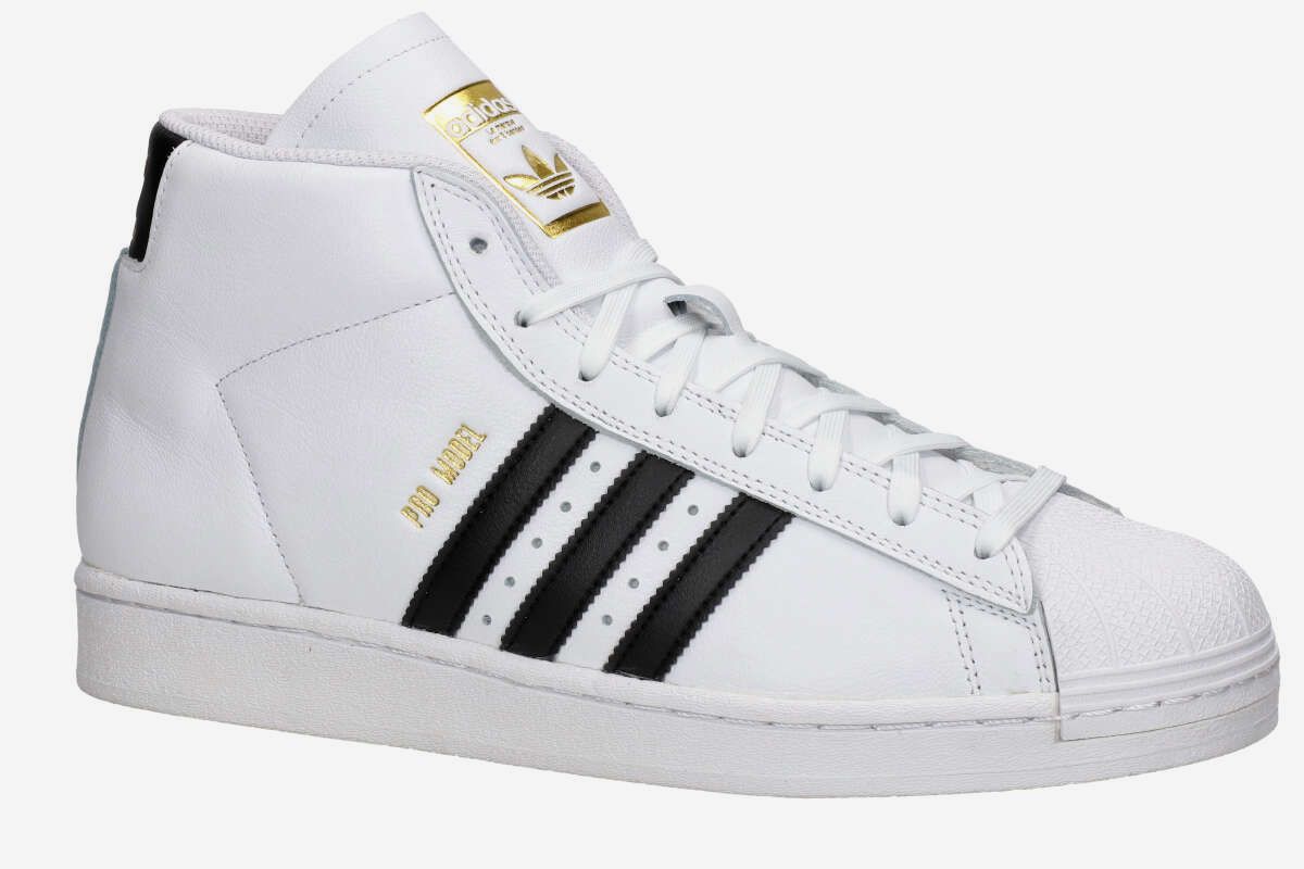 adidas Skateboarding Pro Model ADV Schuh (white core black gold)