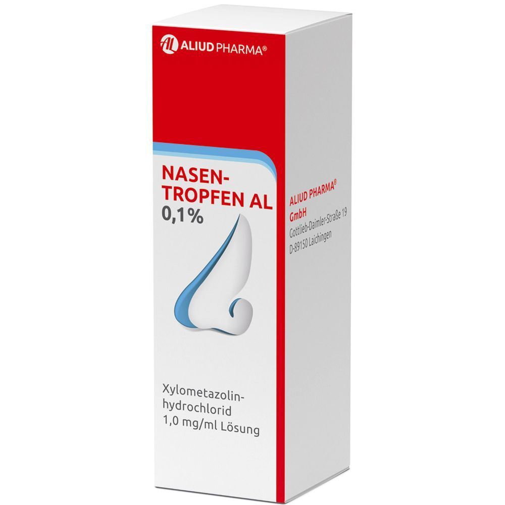 Nasentropfen AL 0,1 % bei Schnupfen