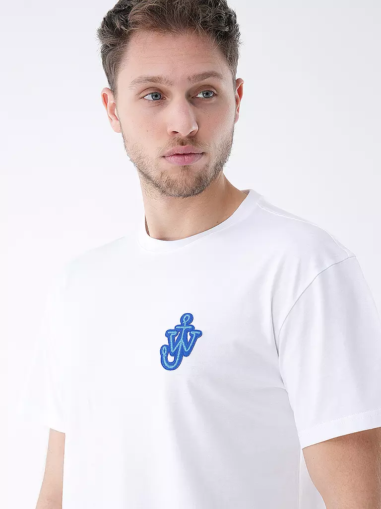 JW ANDERSON T-Shirt ANCHOR weiss
