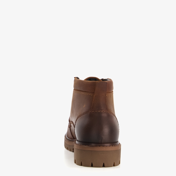 Van Beers leren heren veterboots bruin