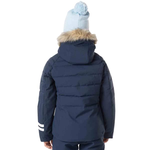 Veste de ski ROSSIGNOL GIRL POLYDOWN JKT DARK NAVY