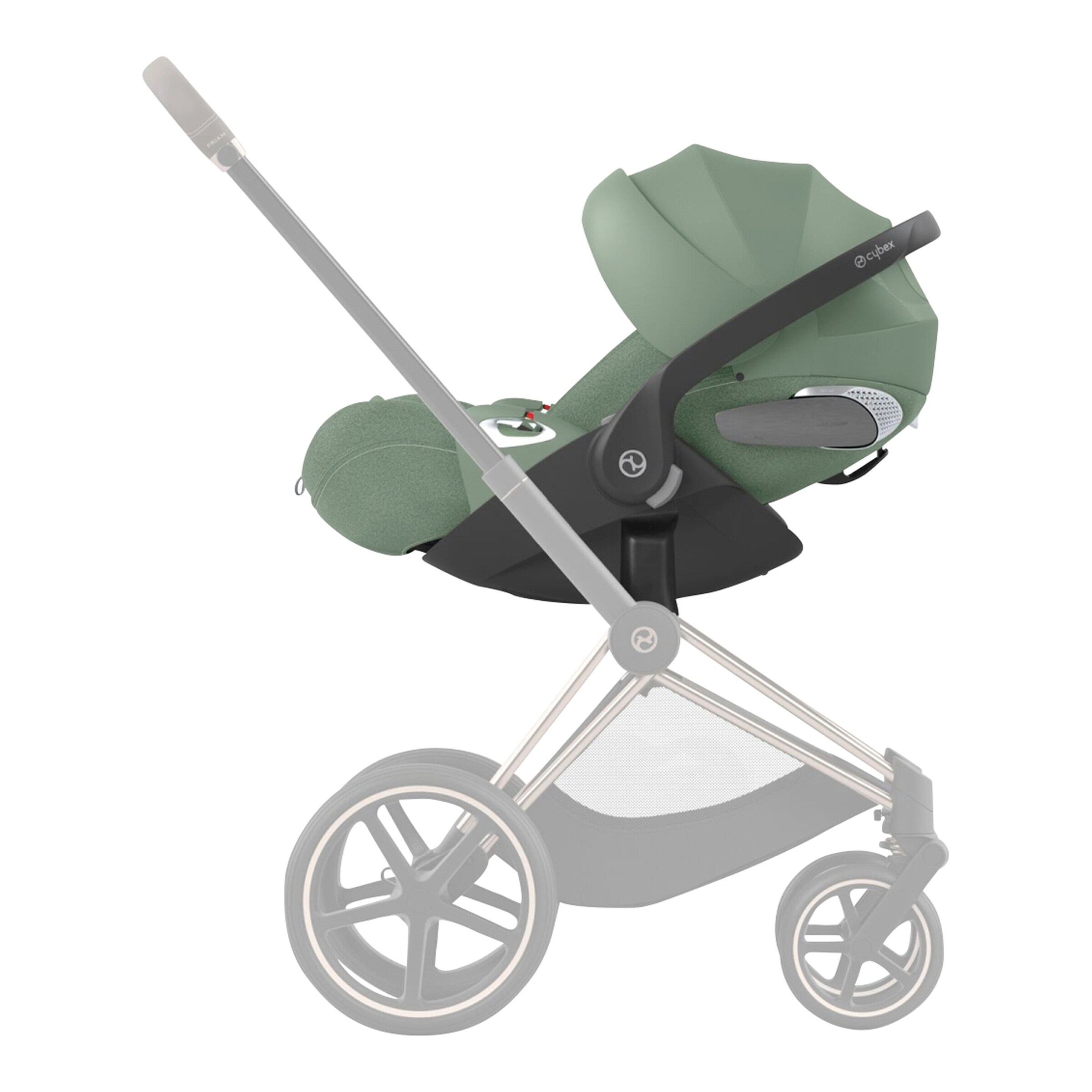 Cybex - PLATINUM Babyschale Cloud T i-Size PLUS leaf green