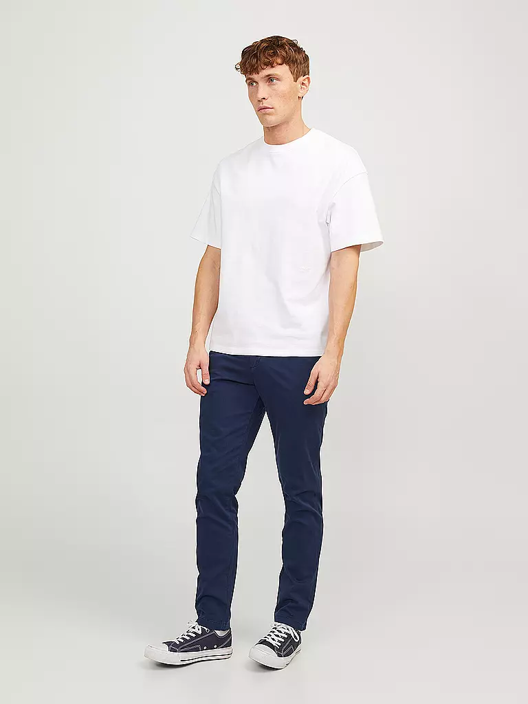 JACK & JONES Chino Slim Fit JPSTMARCO  blau