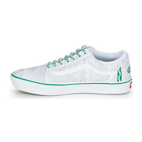 Vans - COMFYCUSH OLD SKOOL - Blanc / Gris / Vert