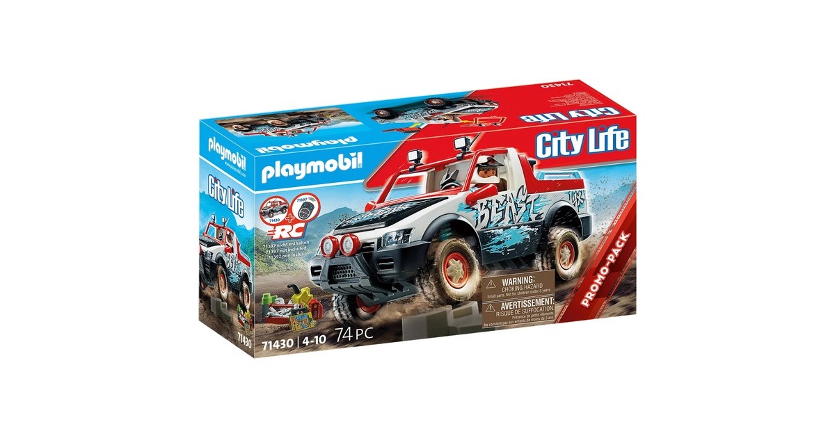 PLAYMOBILCity Life - Rallyauto Constructiespeelgoed  (71430)