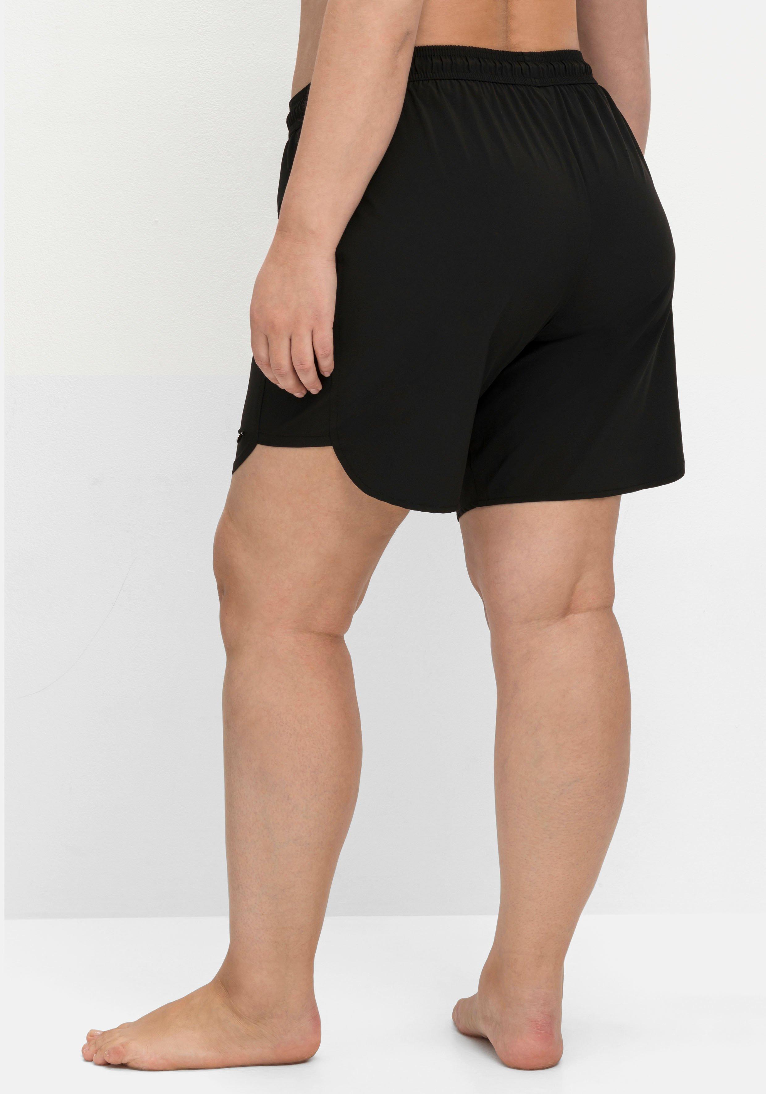 Badehose mit Bindeband, seitlich abgerundet