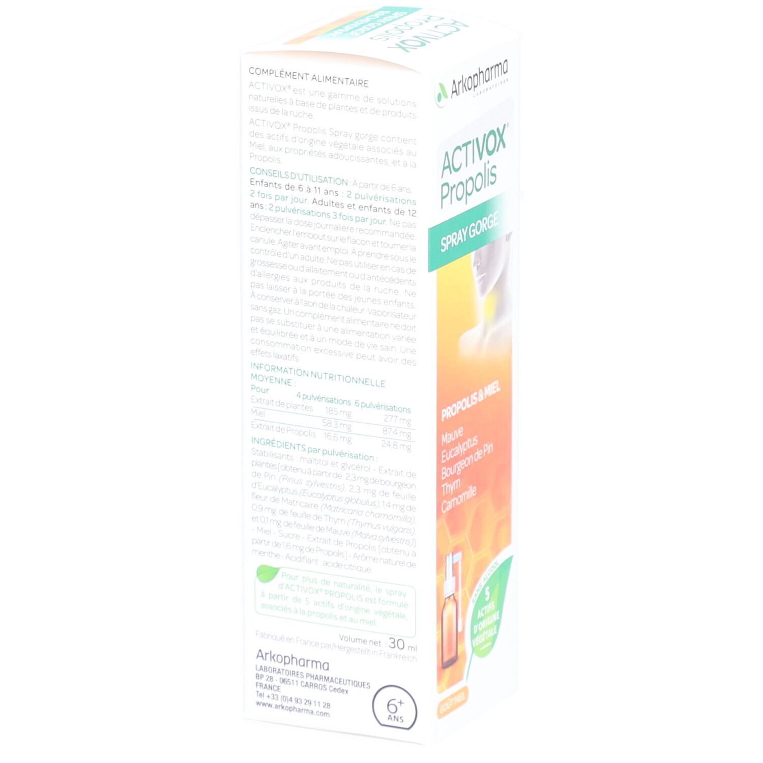 ARKOPHARMA Activox® Propolis-Spray Schlucht