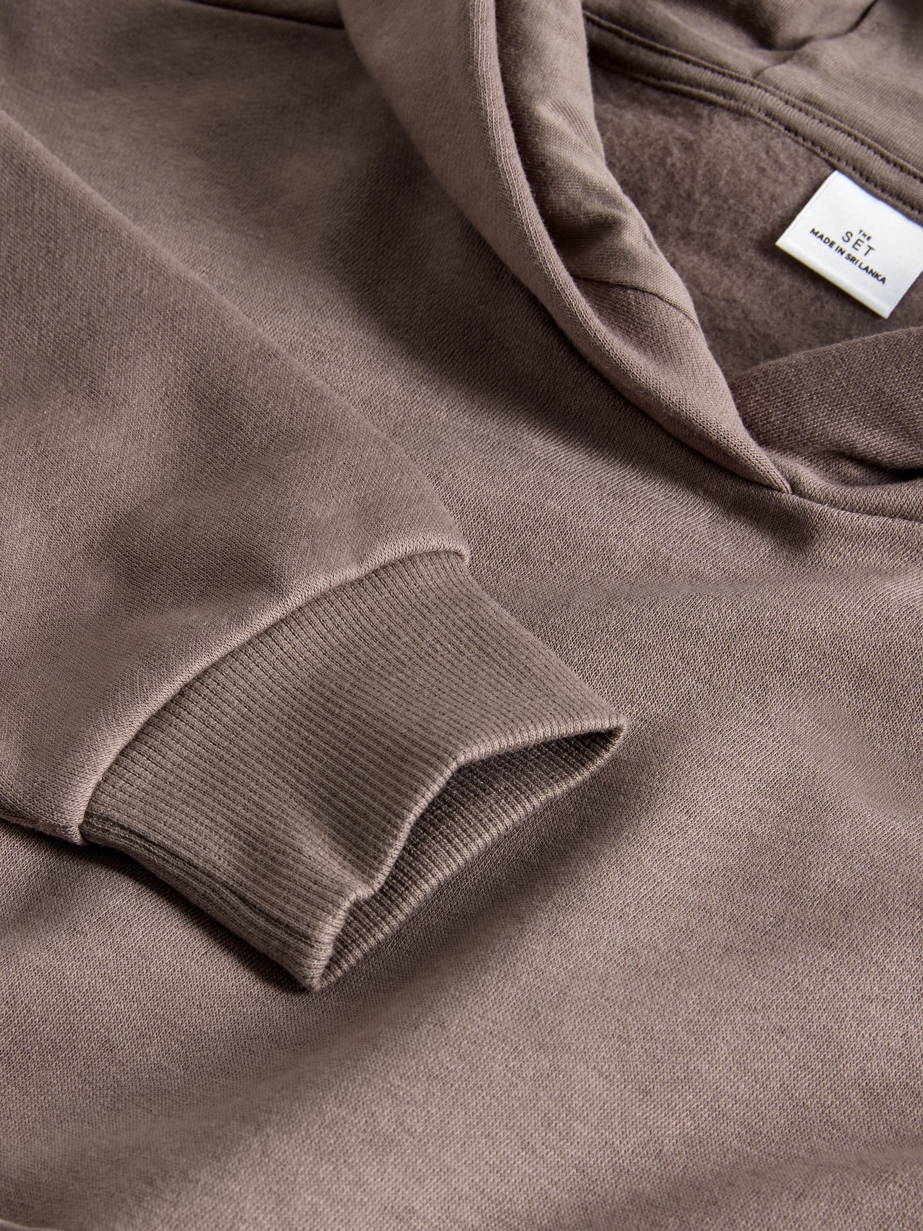 Zwart/Bruin/Crème - The Set verpakking van 4 ruimvallende hoodies