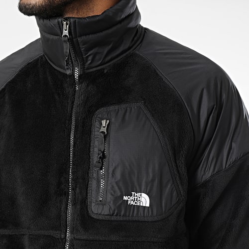 Veste Polaire Versa Velours A84F6 Noir