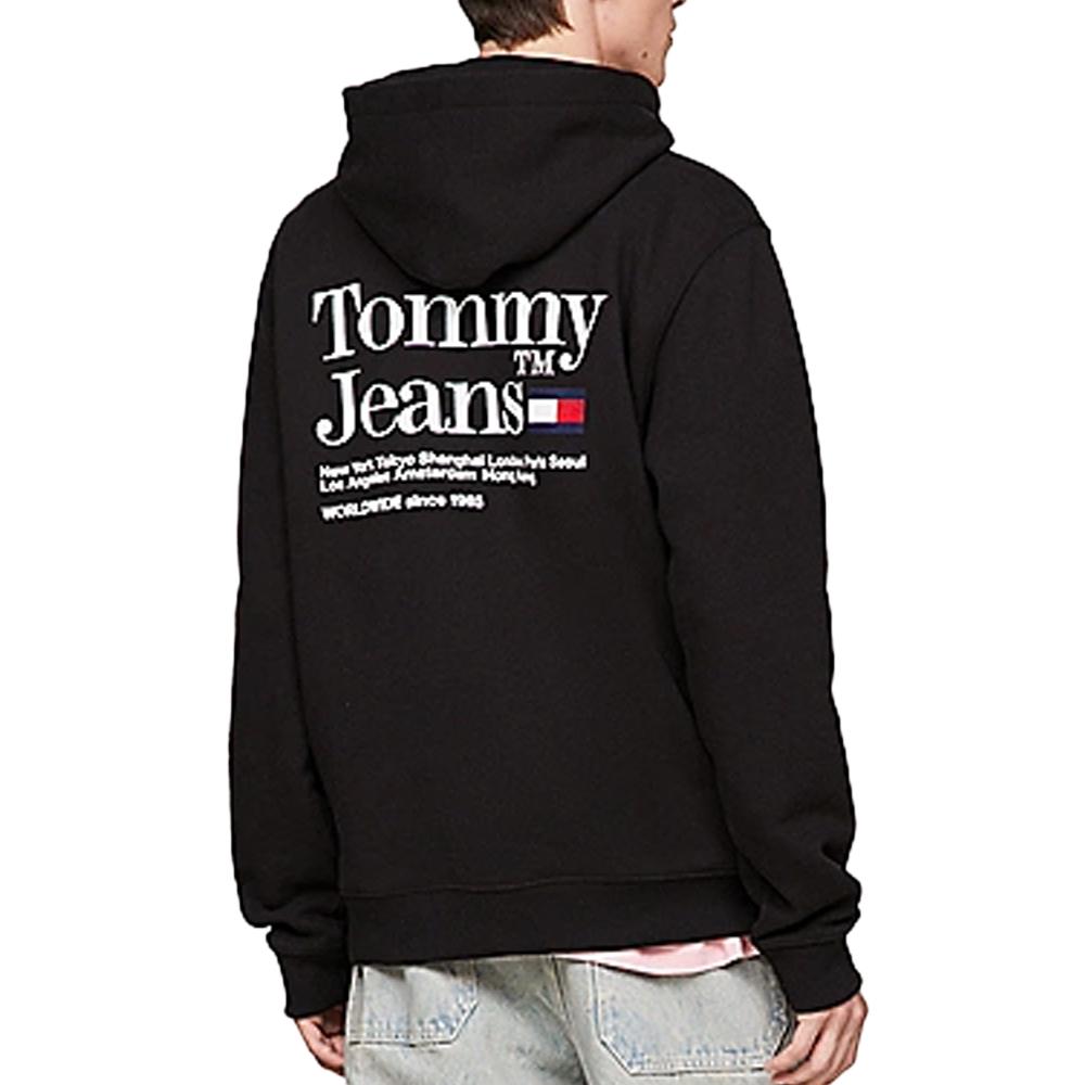 Tommy Hilfiger Sweat Noir Homme Tommy Hilfiger DM0DM18860
