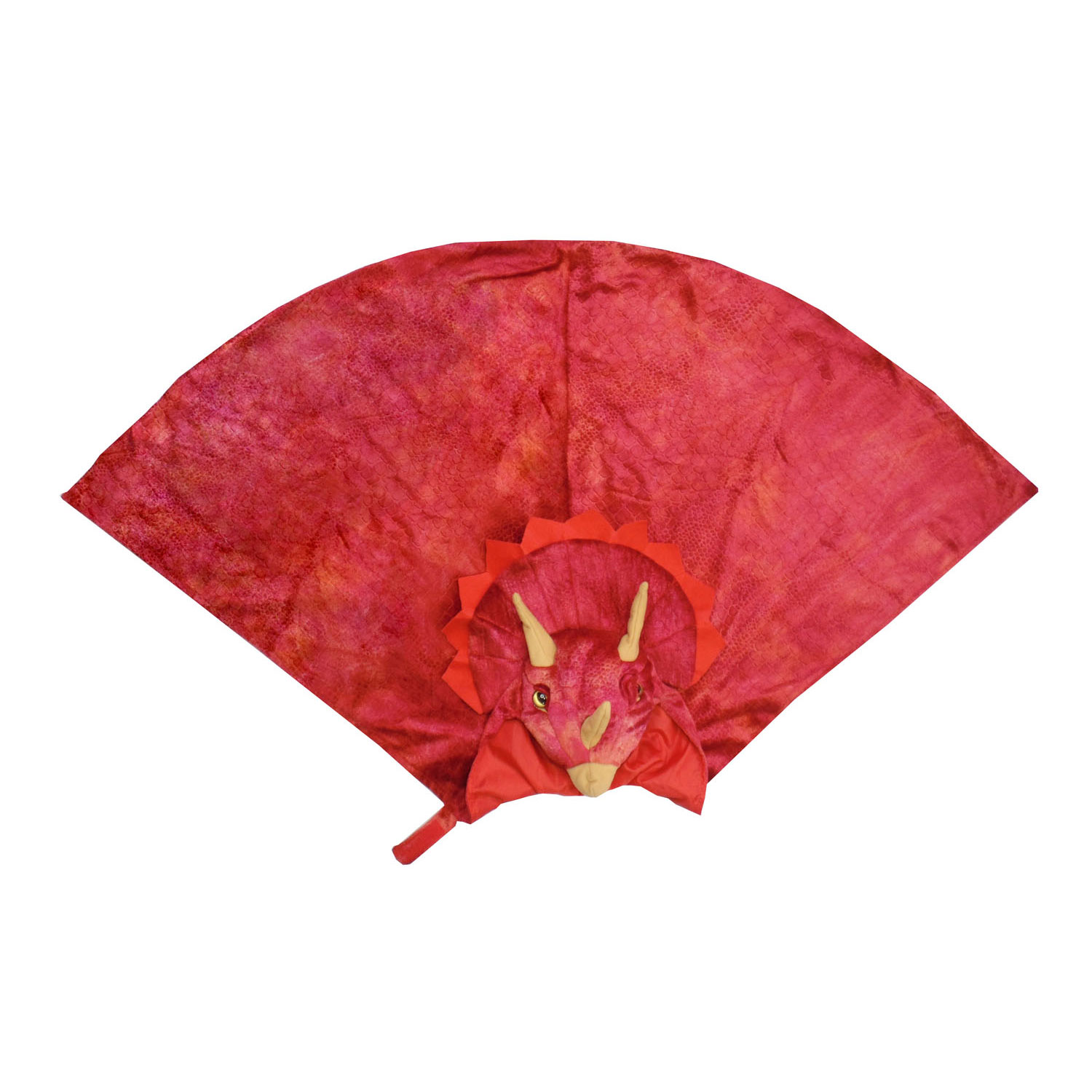 Cape Dinosaurus Triceratops Rood, 4-5 jaar
