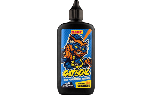 WOSHUP! Cat´n´Oil Kettenöl für Fahrräder 100 ml