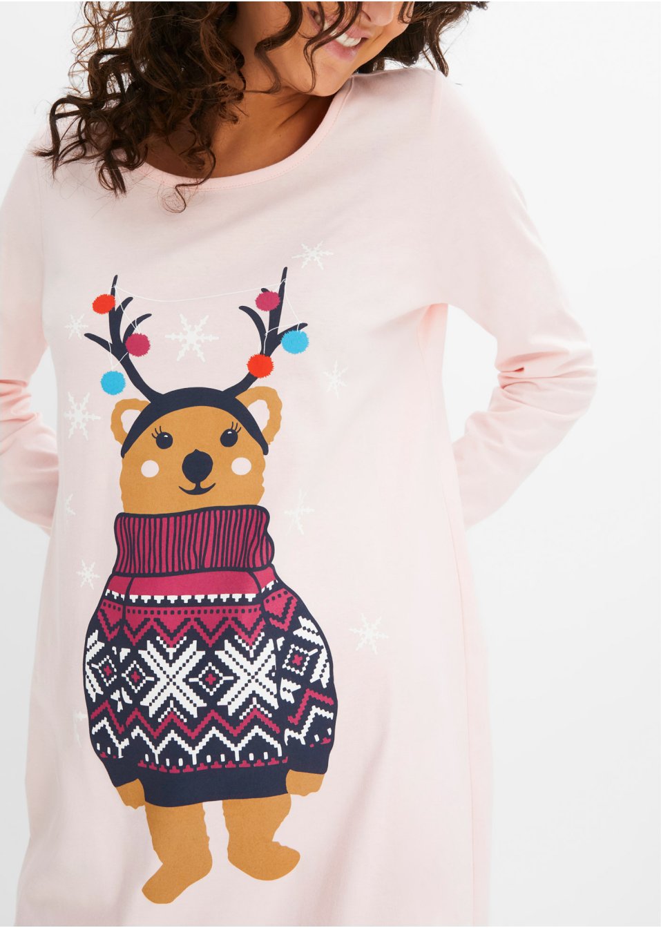 Chemise de nuit avec pochon cadeau