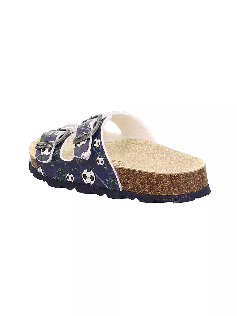 SUPERFIT Jungen Hausschuhe - Pantoffel  blau