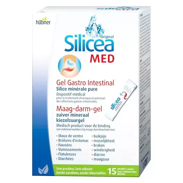 Hübner Silicea Gel Gastro Intestinal 15 saquetas