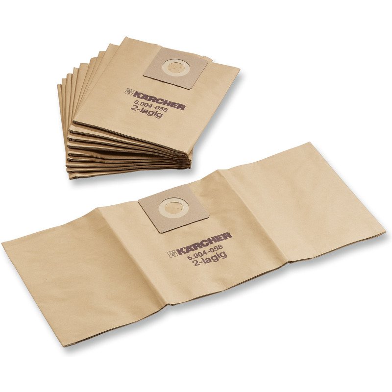 Kärcher - Sacs  filtrants papier, 300 Pièce(s), T 7/1, T 9/1, T 10/1