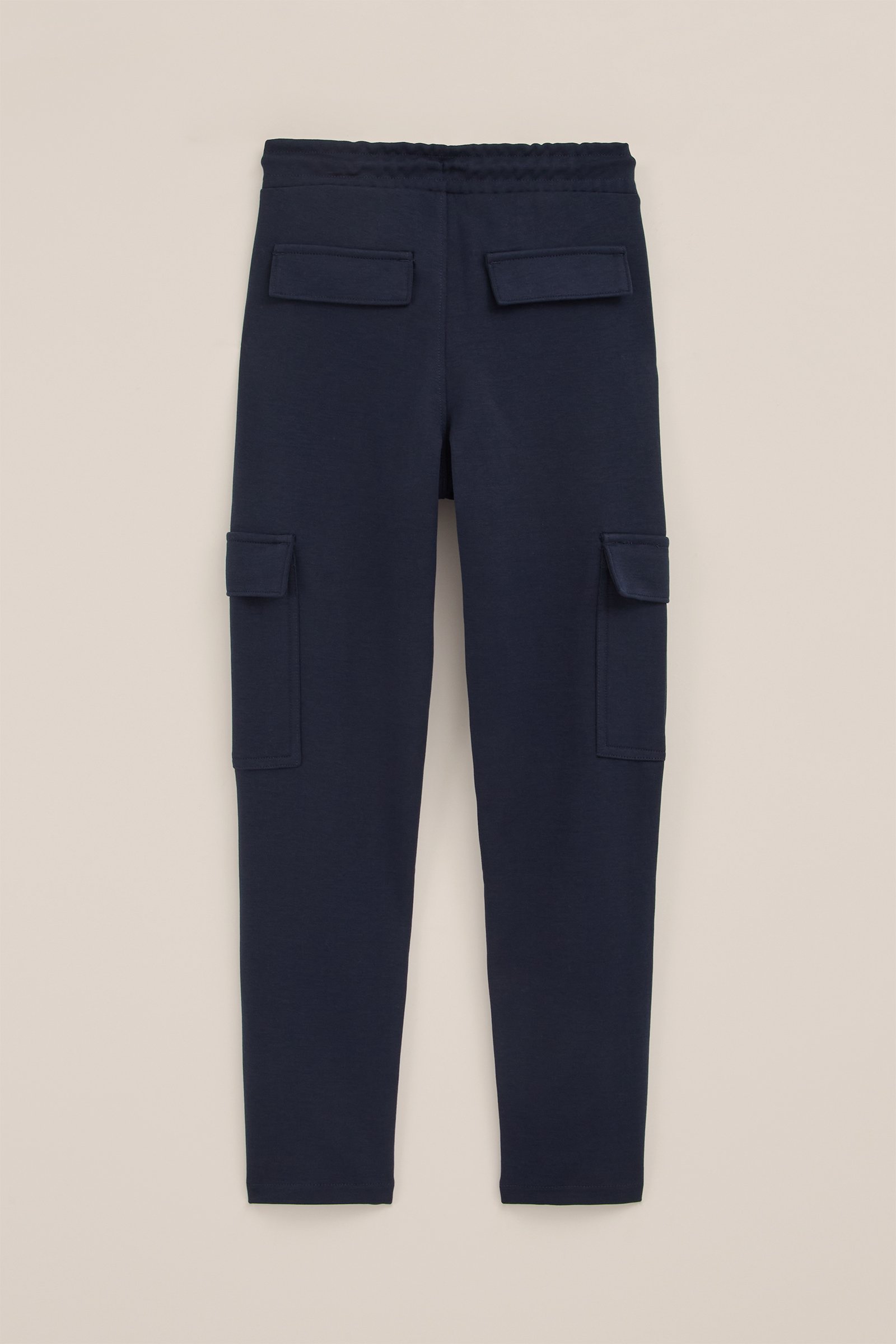 Jongens joggingbroek met cargozakken Blue Ridge Marineblauw