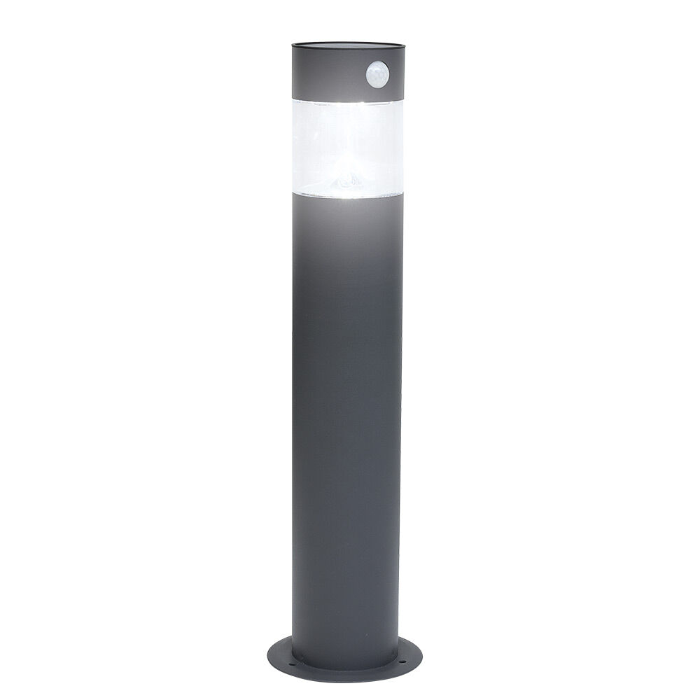 Borne d'éclairage solaire LED potelet Ø13,2xH51,5cm