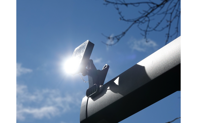 Camperflower Solar Markisen Lichterkette mit Akku 10 Meter