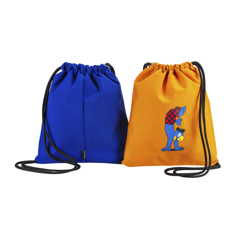 Sportbeutel Globi blau