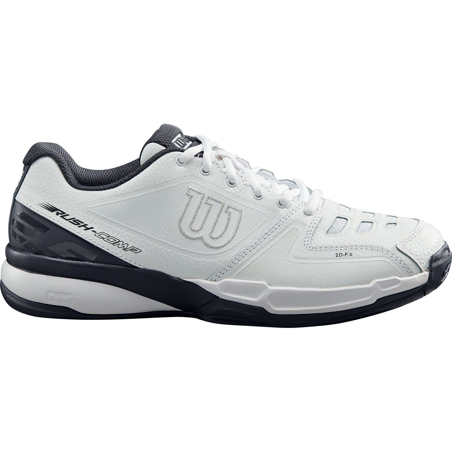 Wilson Rush Comp Leather Tennisschuhe Herren white