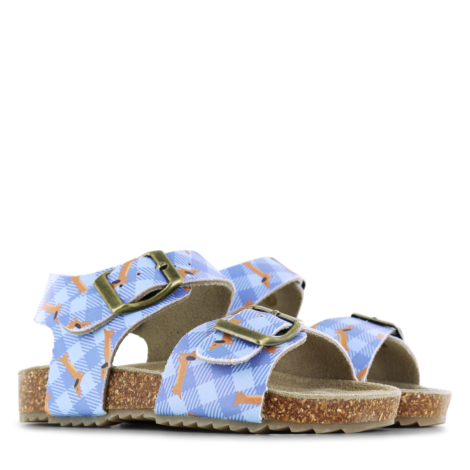 Shoesme blaue Sandale mit Dackel
