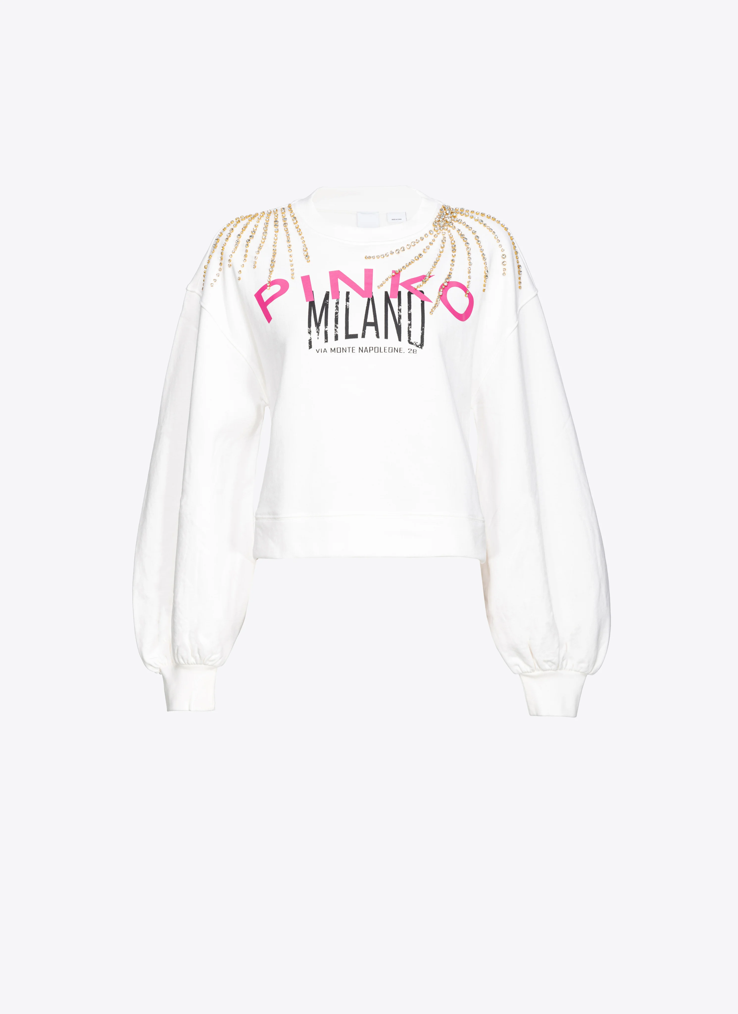 Sweat-shirt pinko cities | Blanc
