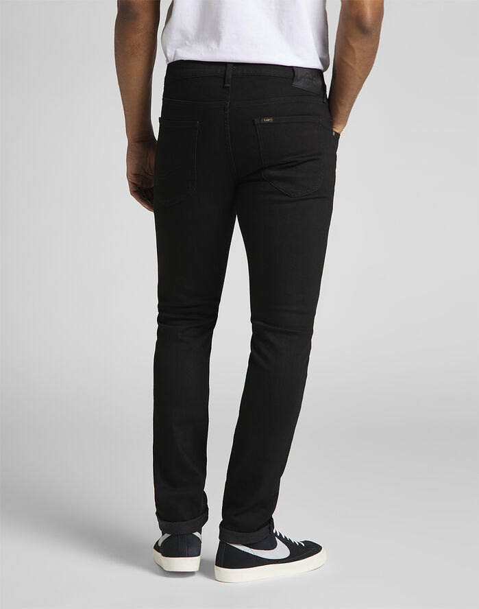Lee Luke slim tapered Sort