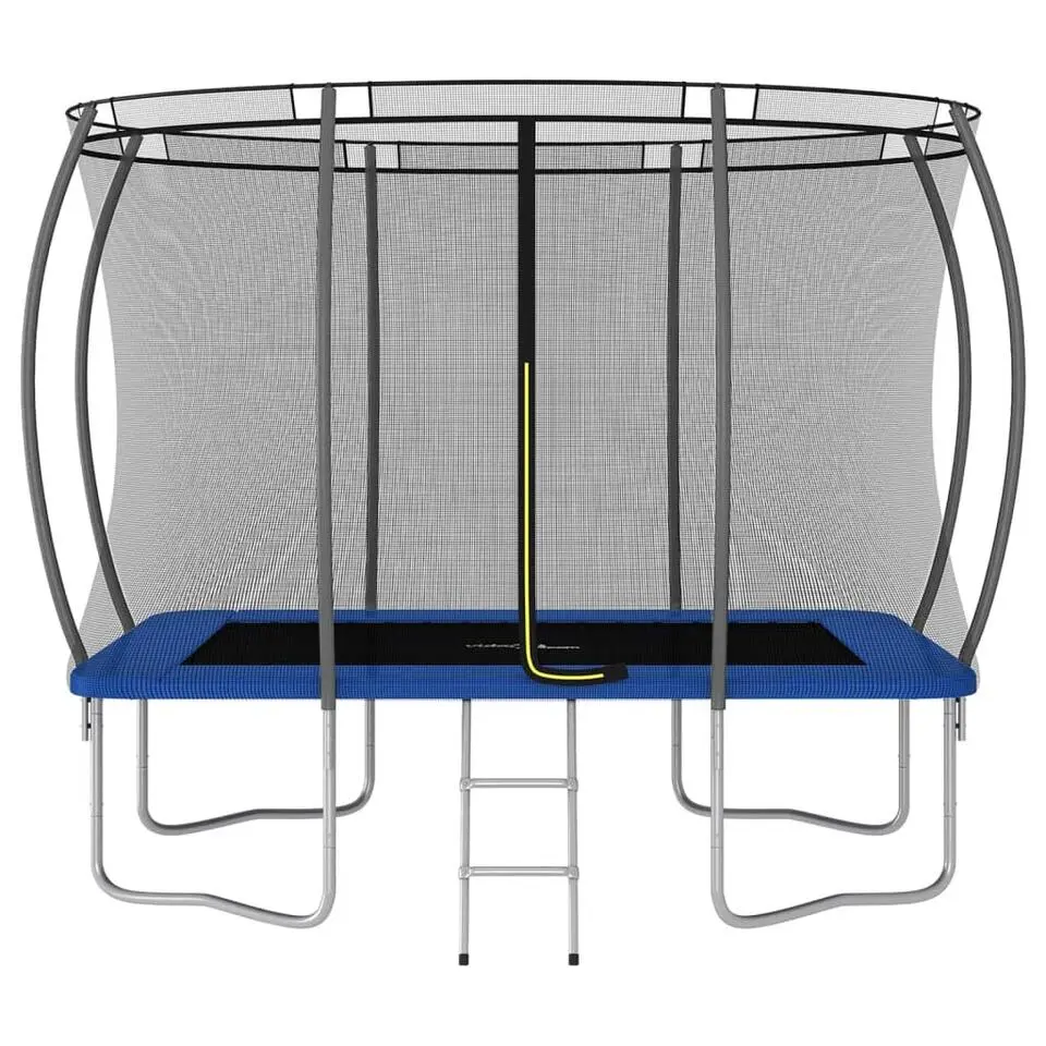 vidaXL - Trampolineset - Blauw - 274 x 183 x 76 cm