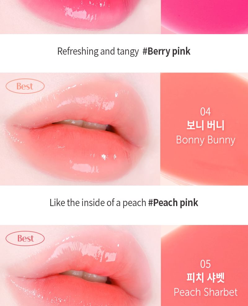 MACQUEEN - Dewy Over Lip Gloss - 6 kleuren