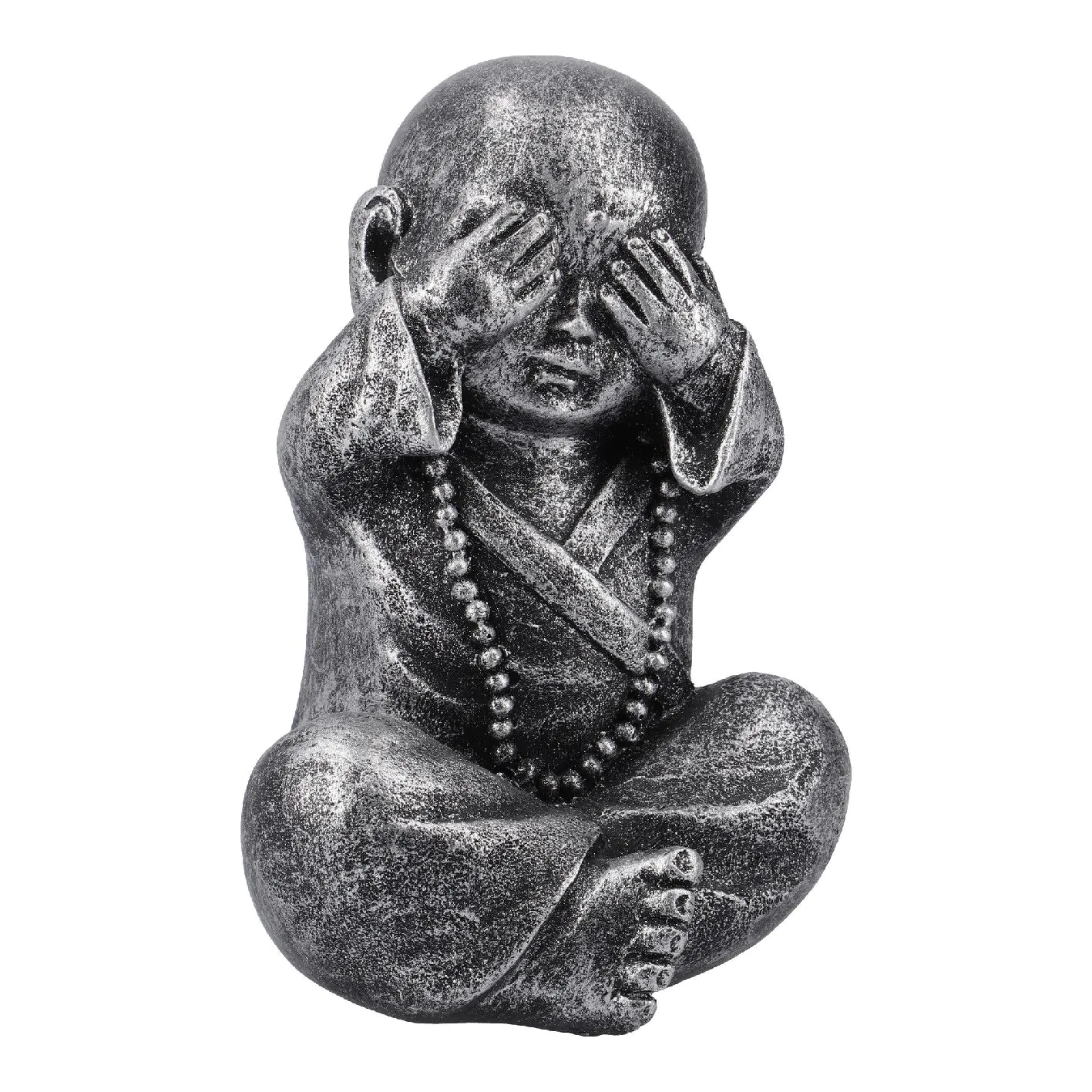 Buddha Kind, nichts sehen, 12 cm