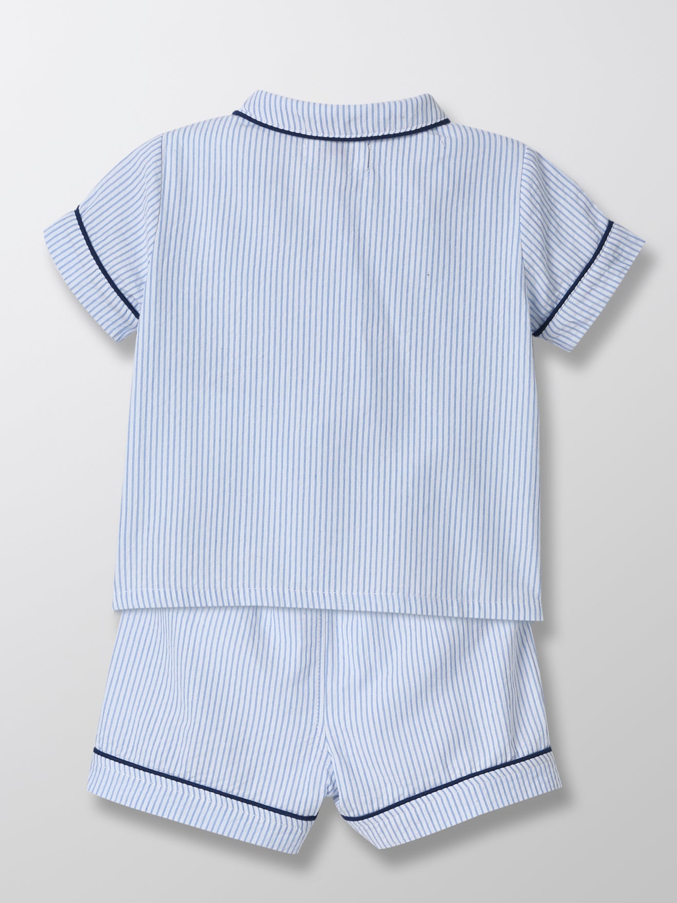 Pyjashort bébé seersucker
