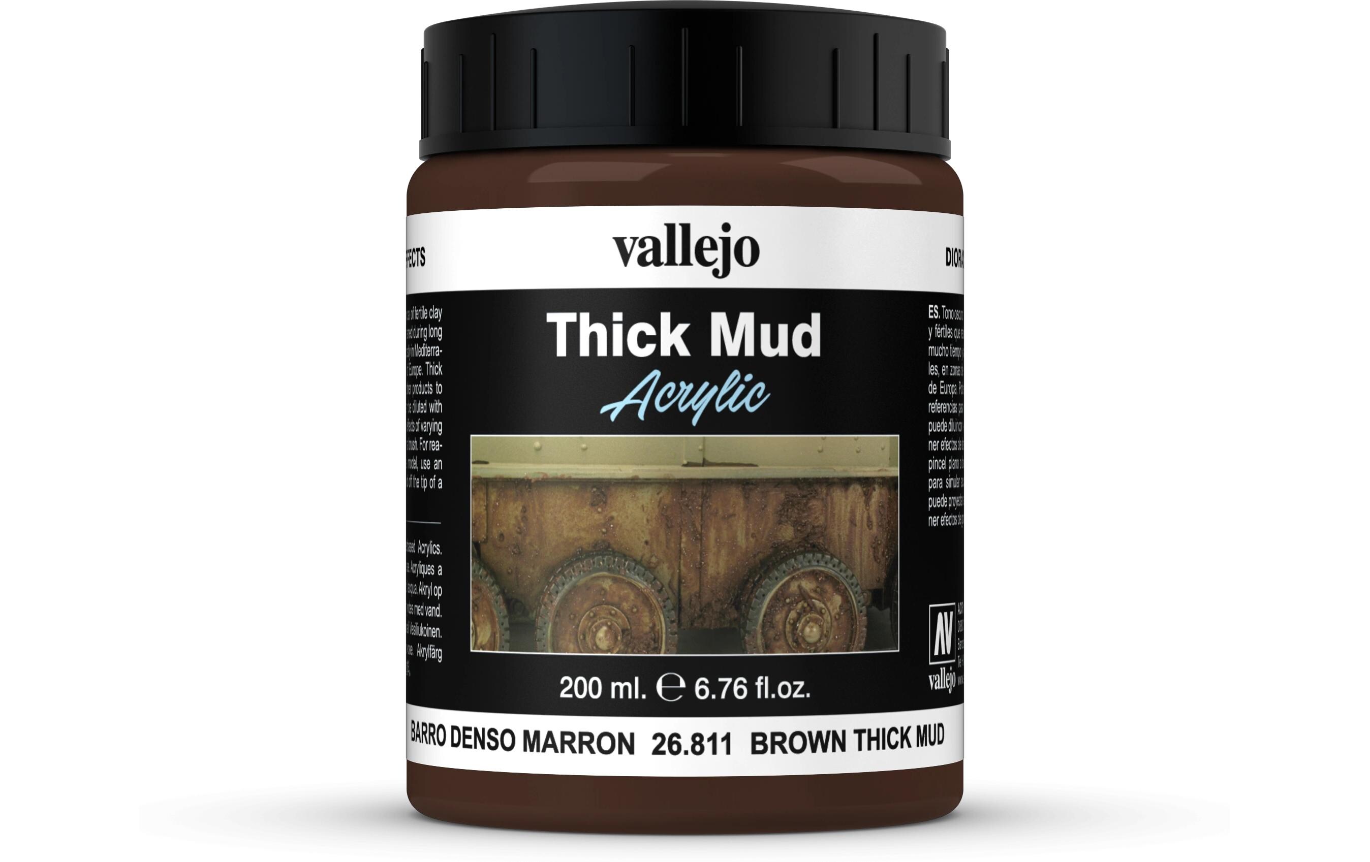 Diorama FX Brown Mud 200 mlResinpaste für Diorama: brauner Schlamm