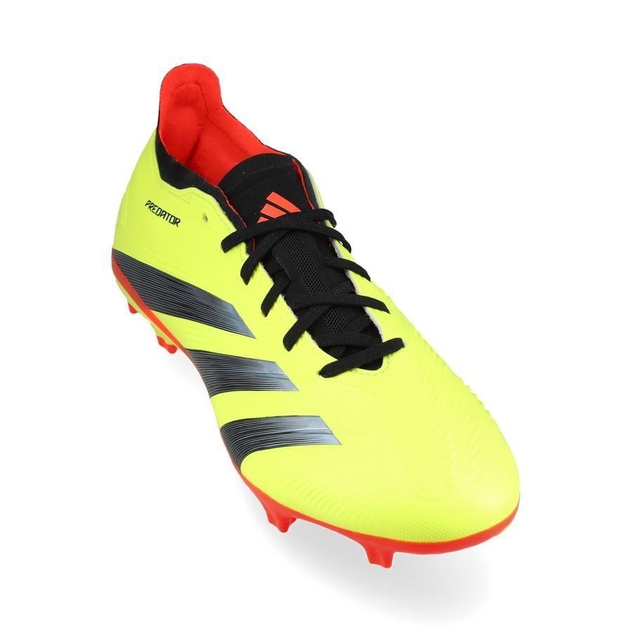 adidas Predator League FG Energy Citrus - Jaune/Noir/Rouge