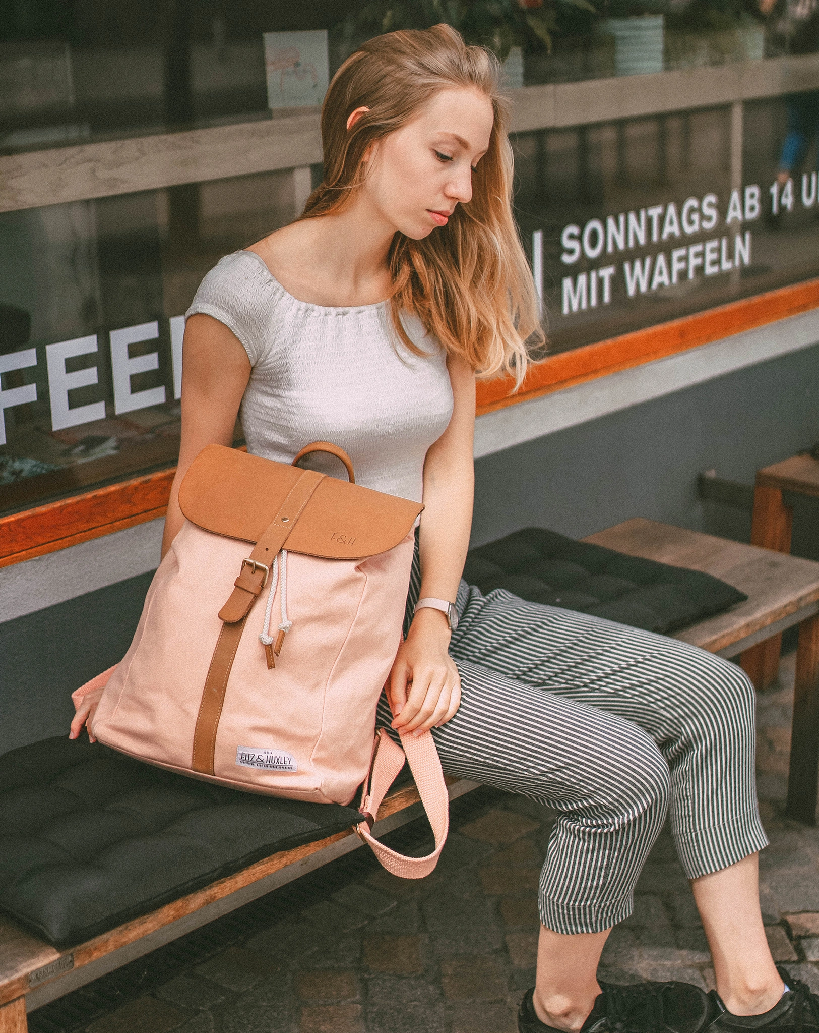 Fitz & Huxley Rucksack SOLSTICE 18l, rosa