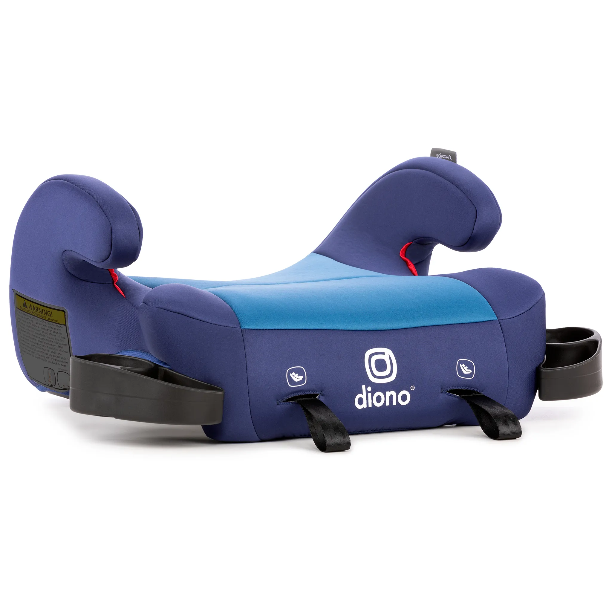 Diono Siège d'Auto Rehausseur 40-120lb Solona2 - Bleu