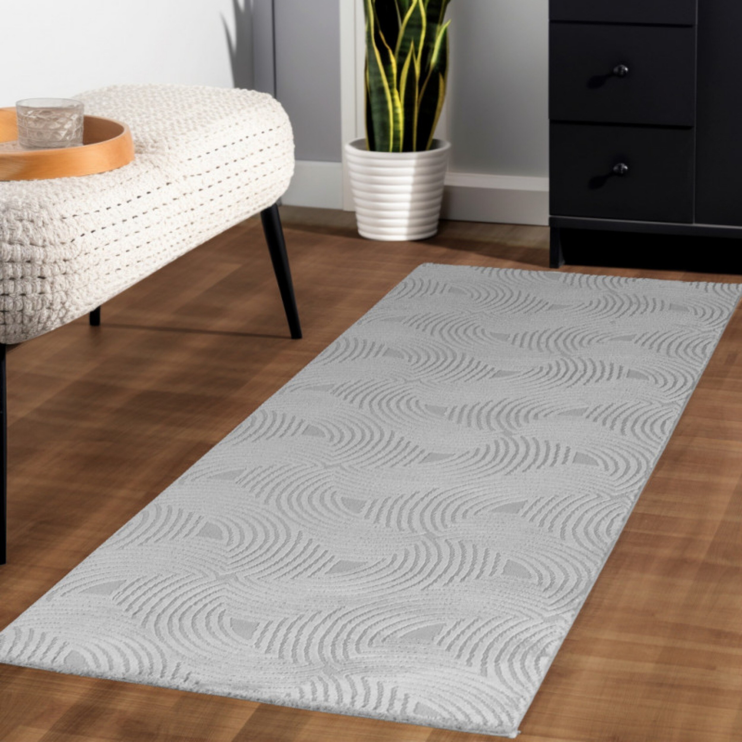 Teppich Wohnzimmer Kurzflor Skandinavische Stil Teppich, Einfarbig