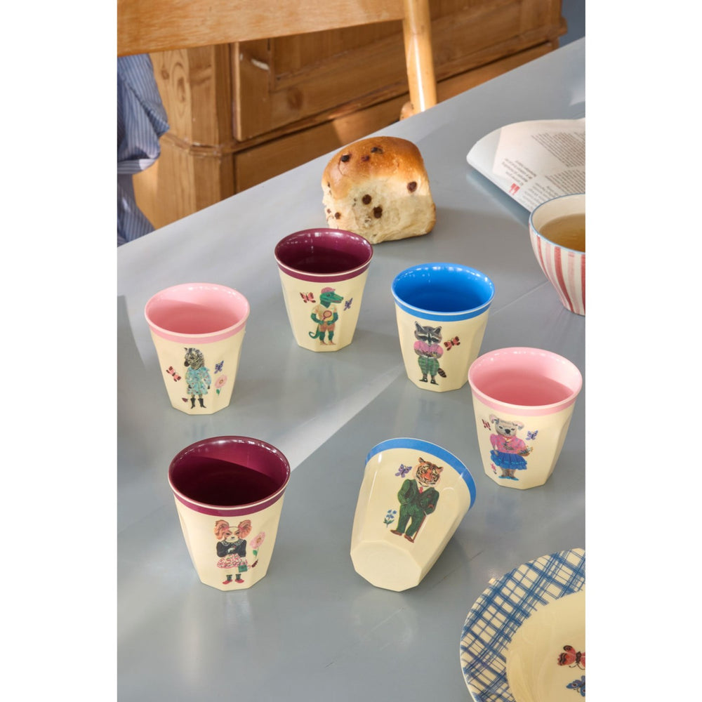Køb Rice Nathalie Lété Theme Melamine Kopper Small 6 Pak
