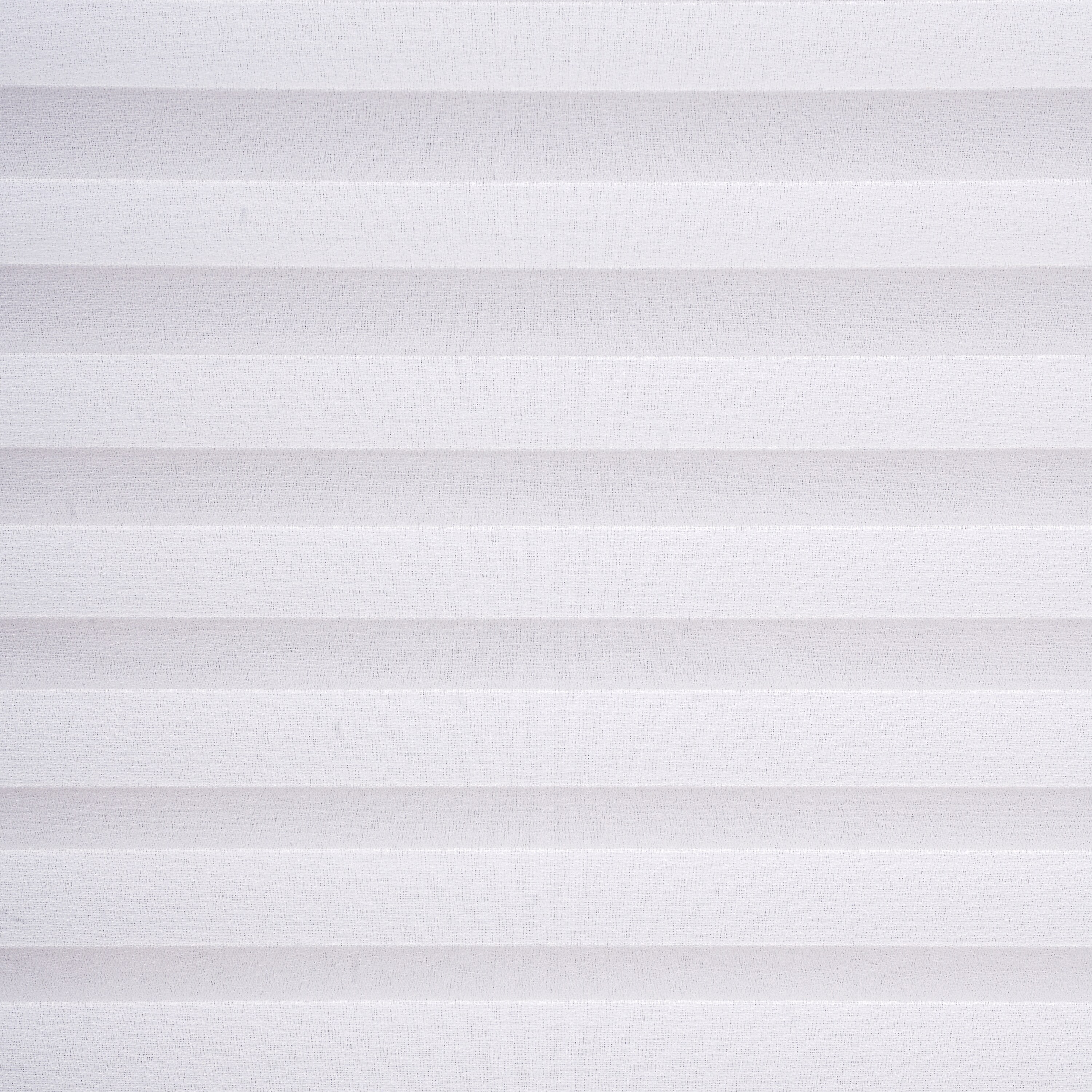 Ondeco Plissee weiß ohne Bohren mit Klemmträger Lichtschutz Blickdicht Farbe: Weiß, Größe: 40x100 cm