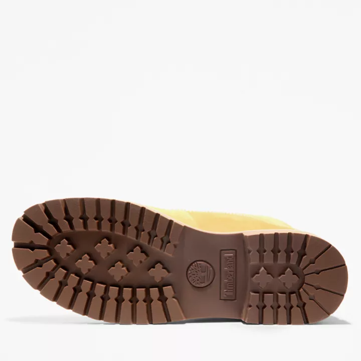 Bota Timberland Premium de 14 polegadas para mulheres na cor amarela