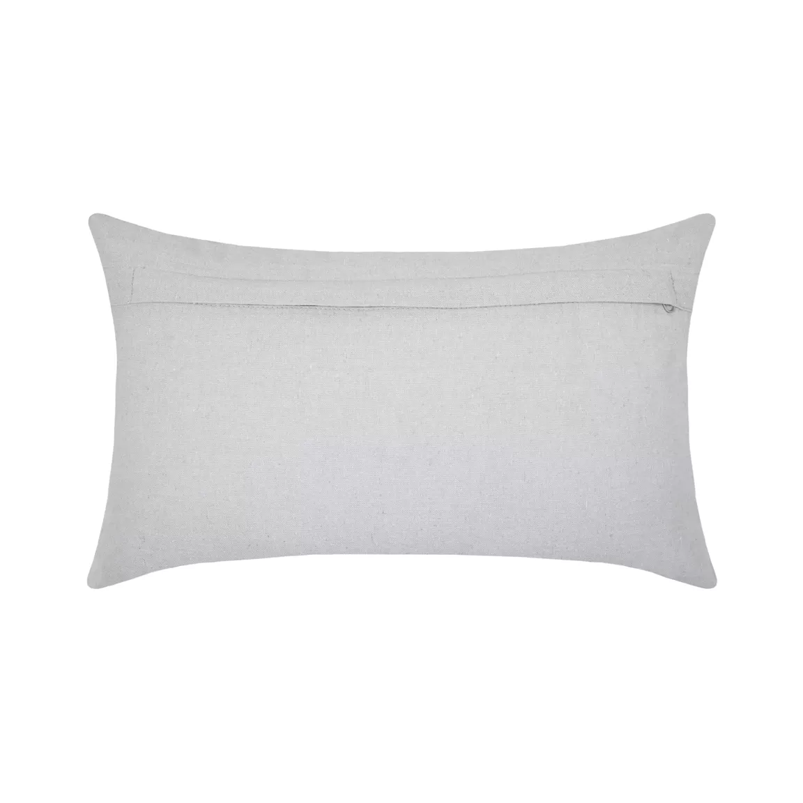 Coussin rectangulaire coton (30 x 50 cm) Happy Gris souris