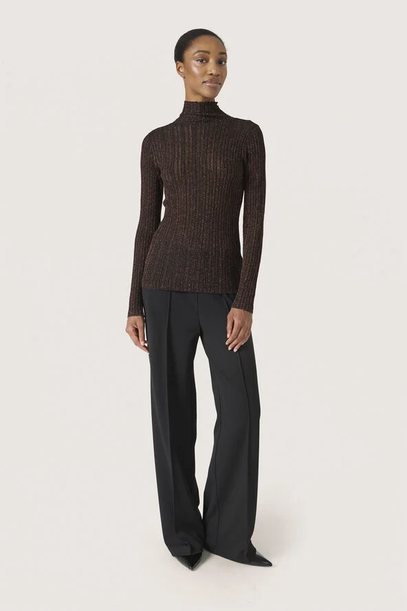 Soaked in Luxury SLLaisa Pullover Copper