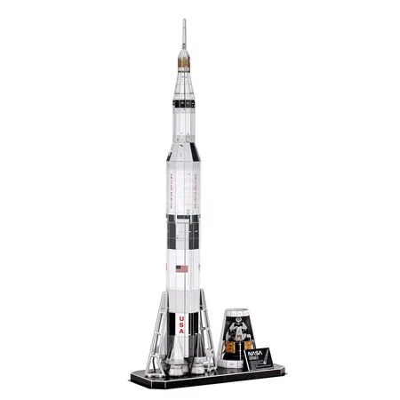 Revell 3D Puzzle - Apollo 11 Saturn V, 136 Teile