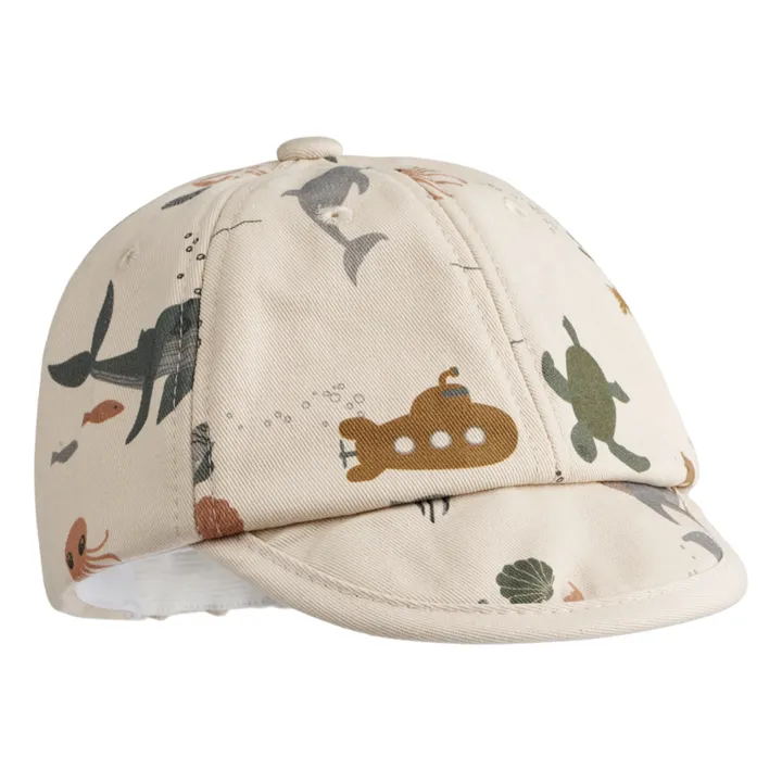 Liewood Casquette Tone Coton Bio | Ecru
