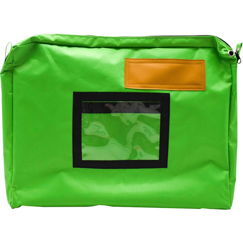 Sacoche navette courrier avec soufflet Wonday 34 x 44 cm, vert