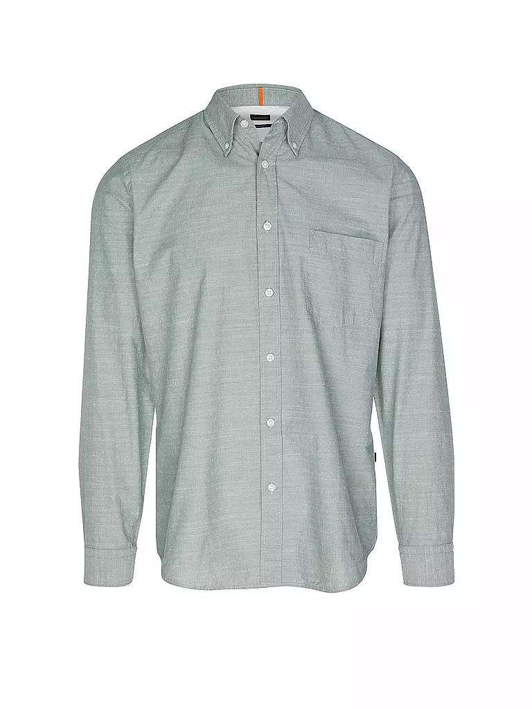 BOSS Hemd Regular Fit RICKERT_M hellgrau
