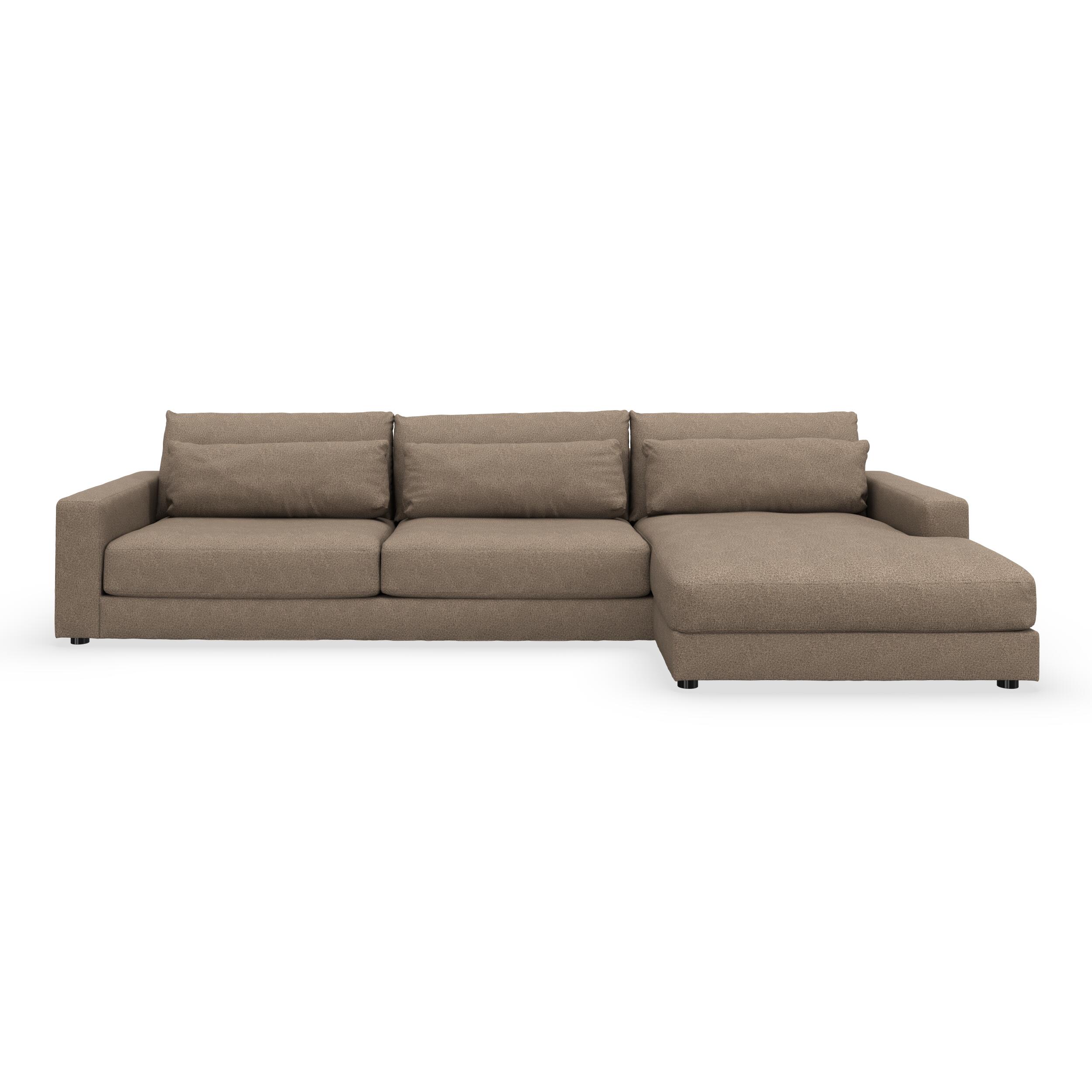 Halmstad højrevendt sofa med chaiselong